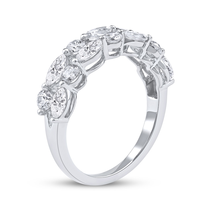 Main Image 2 of KAY Lab-Grown Diamonds Marquise & Round-Cut Ring 1-1/2 ct tw 10K White Gold