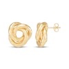 Thumbnail Image 3 of Love Knot Stud Earrings 10K Yellow Gold