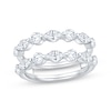 Thumbnail Image 1 of Adore Lab-Grown Diamonds Marquise & Round-Cut Enhancer Ring 1-1/2 ct tw 14K White Gold
