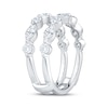 Thumbnail Image 2 of Adore Lab-Grown Diamonds Marquise & Round-Cut Enhancer Ring 1-1/2 ct tw 14K White Gold