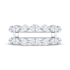 Thumbnail Image 3 of Adore Lab-Grown Diamonds Marquise & Round-Cut Enhancer Ring 1-1/2 ct tw 14K White Gold