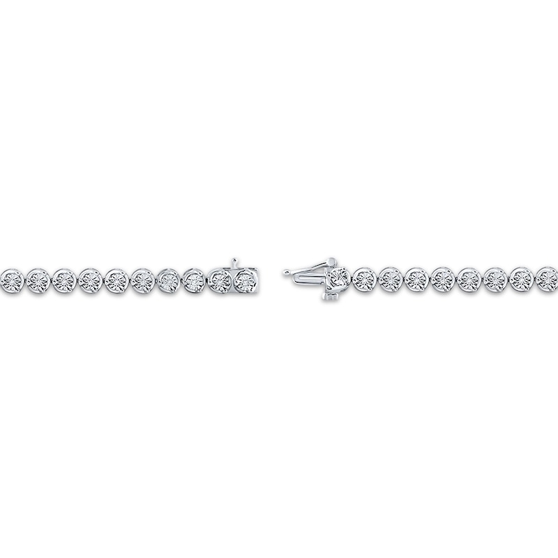 Main Image 3 of KAY Lab-Grown Diamond Buttercup Bracelet 1/4 ct tw Sterling Silver 7"