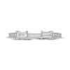Thumbnail Image 3 of Neil Lane Artistry Baguette-Cut Lab-Grown Diamond Cuff Wedding Band 1/2 ct tw 14K White Gold