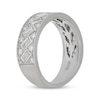 Thumbnail Image 2 of Neil Lane Artistry Men's Baguette & Round-Cut Lab-Grown Diamond Wedding Band 1-1/4 ct tw 14K White Gold