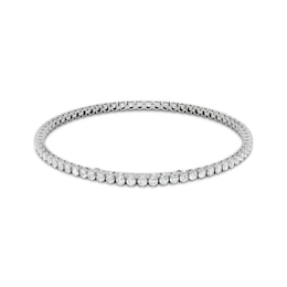 KAY Lab-Grown Diamonds Men's Tennis Bracelet 5 ct tw Sterling Silver 8.5"