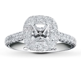 Neil Lane Ring Setting 3/4 ct tw Diamonds 14K White Gold