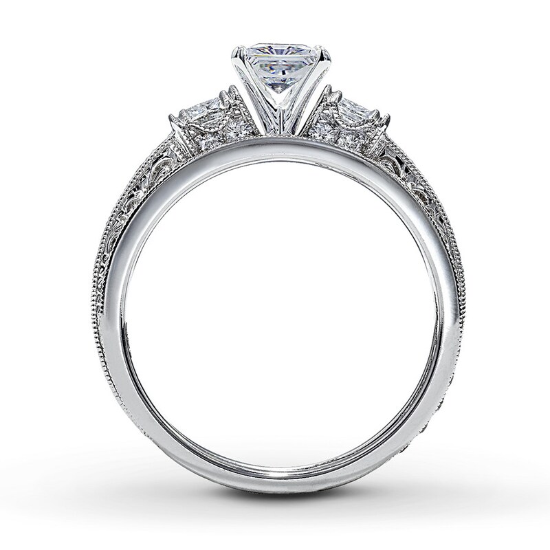 Main Image 2 of Neil Lane Bridal Setting 3/4 ct tw Diamonds 14K White Gold