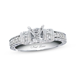 Neil Lane Ring Setting 5/8 ct tw Diamonds 14K White Gold