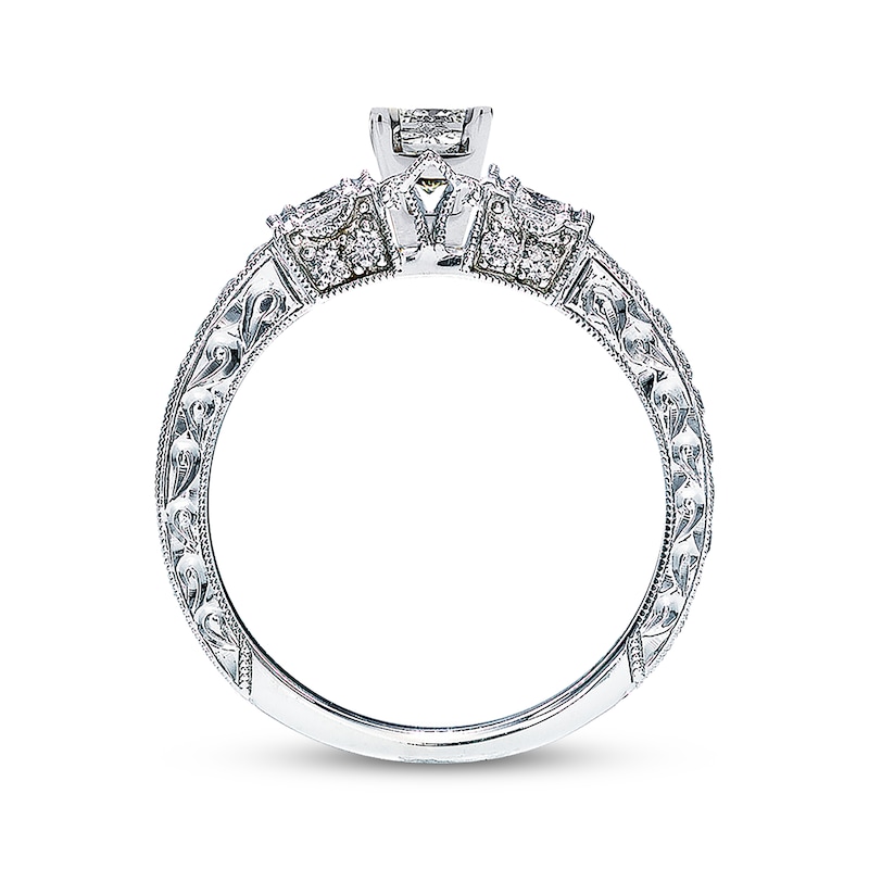 Main Image 5 of Neil Lane Ring Setting 5/8 ct tw Diamonds 14K White Gold