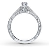 Thumbnail Image 5 of Neil Lane Ring Setting 1/4 ct tw Diamonds 14K White Gold