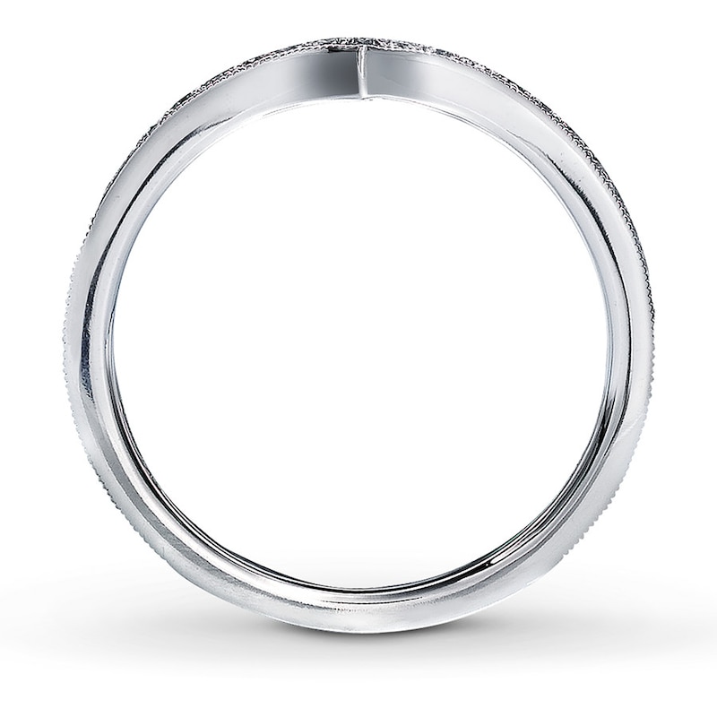 Main Image 8 of Neil Lane Wedding Band 1/5 ct tw Diamonds 14K White Gold