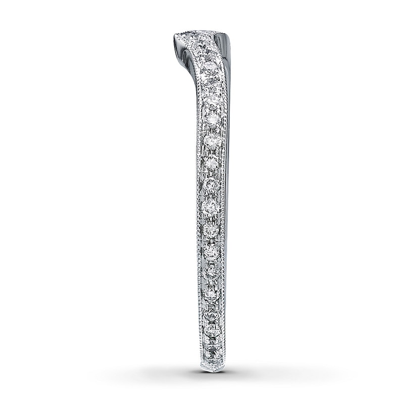 Main Image 9 of Neil Lane Wedding Band 1/5 ct tw Diamonds 14K White Gold
