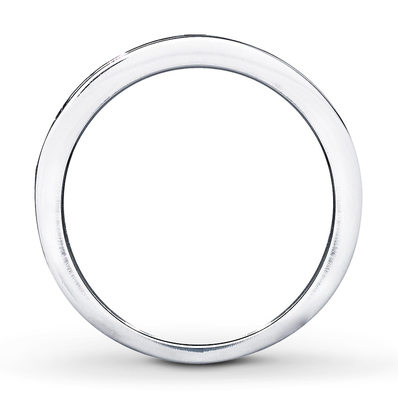 Main Image 2 of Diamond Wedding Band 1/5 ct tw Princess-cut 14K White Gold