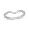 Thumbnail Image 7 of Neil Lane Diamond Contour Wedding Band 1/5 ct tw 14K White Gold