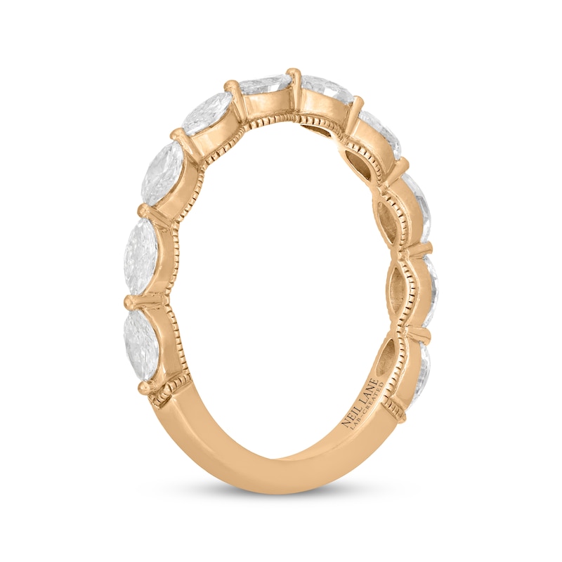 Neil Lane Artistry Marquise-Cut Lab-Created Diamond Anniversary Band 3/4 ct tw 14K Yellow Gold