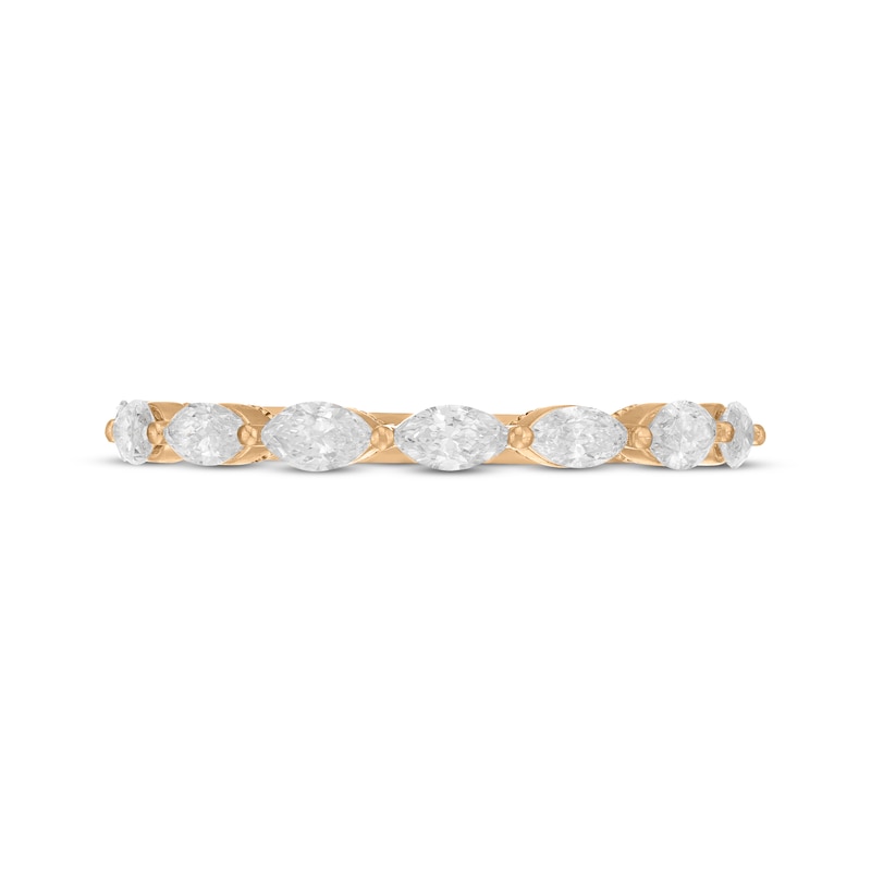 Neil Lane Artistry Marquise-Cut Lab-Created Diamond Anniversary Band 3/4 ct tw 14K Yellow Gold