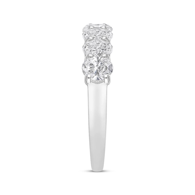 Main Image 2 of Adore Lab-Grown Diamonds Oval-Cut Anniversary Ring 1-1/2 ct tw 14K White Gold