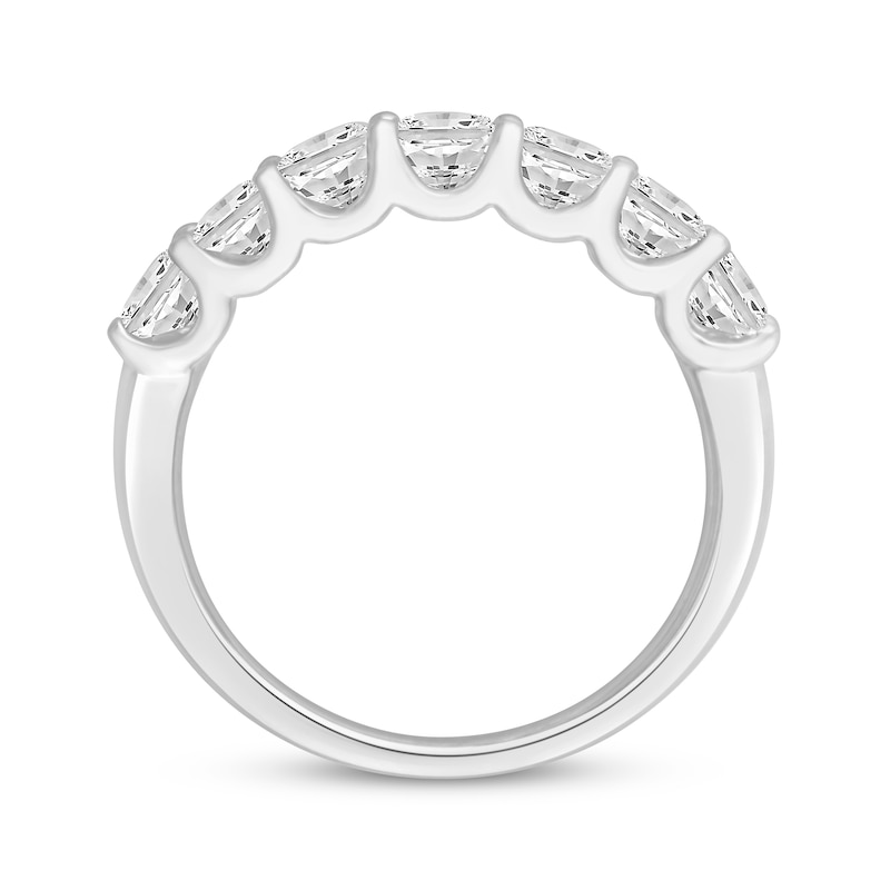 Main Image 3 of Adore Lab-Grown Diamonds Oval-Cut Anniversary Ring 1-1/2 ct tw 14K White Gold