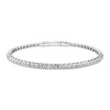 Thumbnail Image 1 of Diamond Flex Bangle Bracelet 1/2 ct tw 10K White Gold