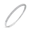 Thumbnail Image 2 of Diamond Flex Bangle Bracelet 1/2 ct tw 10K White Gold