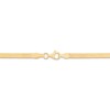 Thumbnail Image 3 of Herringbone Chain Necklace 3mm Solid 10K Yellow Gold 20"