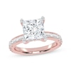 Thumbnail Image 1 of Adore Lab-Grown Diamonds Princess-Cut Engagement Ring 2-3/4 ct tw 14K Rose Gold