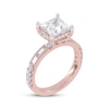 Thumbnail Image 2 of Adore Lab-Grown Diamonds Princess-Cut Engagement Ring 2-3/4 ct tw 14K Rose Gold