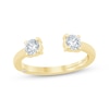 Thumbnail Image 1 of Monique Lhuillier Bliss Lab-Grown Diamond Cuff Wedding Band 1/2 ct tw 18K Yellow Gold