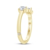 Thumbnail Image 2 of Monique Lhuillier Bliss Lab-Grown Diamond Cuff Wedding Band 1/2 ct tw 18K Yellow Gold