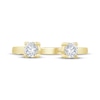 Thumbnail Image 4 of Monique Lhuillier Bliss Lab-Grown Diamond Cuff Wedding Band 1/2 ct tw 18K Yellow Gold