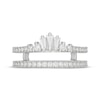 Thumbnail Image 3 of Neil Lane Artistry Baguette & Round-Cut Lab-Grown Diamond Enhancer Ring 5/8 ct tw 14K White Gold