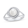 Thumbnail Image 3 of Cultured Pearl Rope-Twist Frame Gift Set Sterling Silver