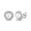 Thumbnail Image 4 of Cultured Pearl Rope-Twist Frame Gift Set Sterling Silver