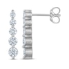 Thumbnail Image 3 of KAY Lab-Grown Diamonds Graduated Drop Earrings 1 ct tw 10K White Gold