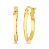 Thumbnail Image 3 of Chain Necklace, Stud Earrings & Hoop Earrings Gift Set 14K Yellow Gold