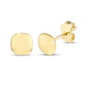 Thumbnail Image 4 of Chain Necklace, Stud Earrings & Hoop Earrings Gift Set 14K Yellow Gold