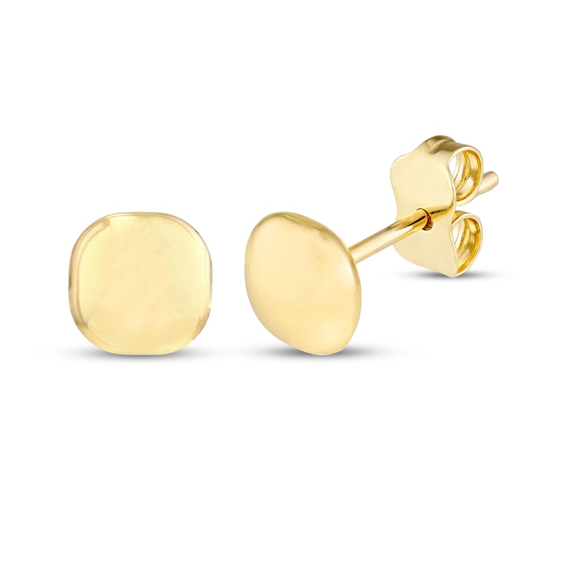 Main Image 4 of Chain Necklace, Stud Earrings & Hoop Earrings Gift Set 14K Yellow Gold