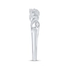 Thumbnail Image 2 of Diamond Vine Ring 1/10 ct tw Sterling Silver