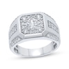 Thumbnail Image 1 of KAY Lab-Grown Diamonds Men's Octagon Frame Ring 2 ct tw Sterling Silver