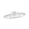 Thumbnail Image 1 of Adore Round-Cut Diamond Engagement Ring 1/3 ct tw 14K White Gold
