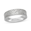 Thumbnail Image 1 of Neil Lane Artistry Men's Baguette-Cut Lab-Grown Diamond Wedding Band 1/2 ct tw 14K White Gold