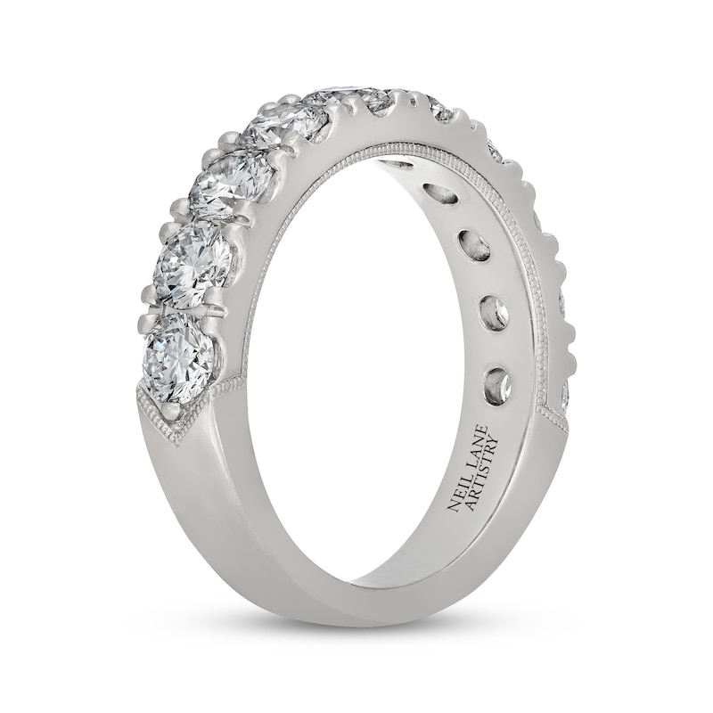 Main Image 2 of Neil Lane Artistry Heritage Lab-Grown Diamond Wedding Band 2 ct tw Platinum