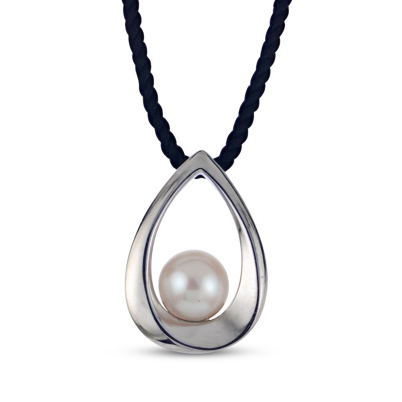 Main Image 1 of Cultured Freshwater Pearl Necklace Sterling Silver 20"