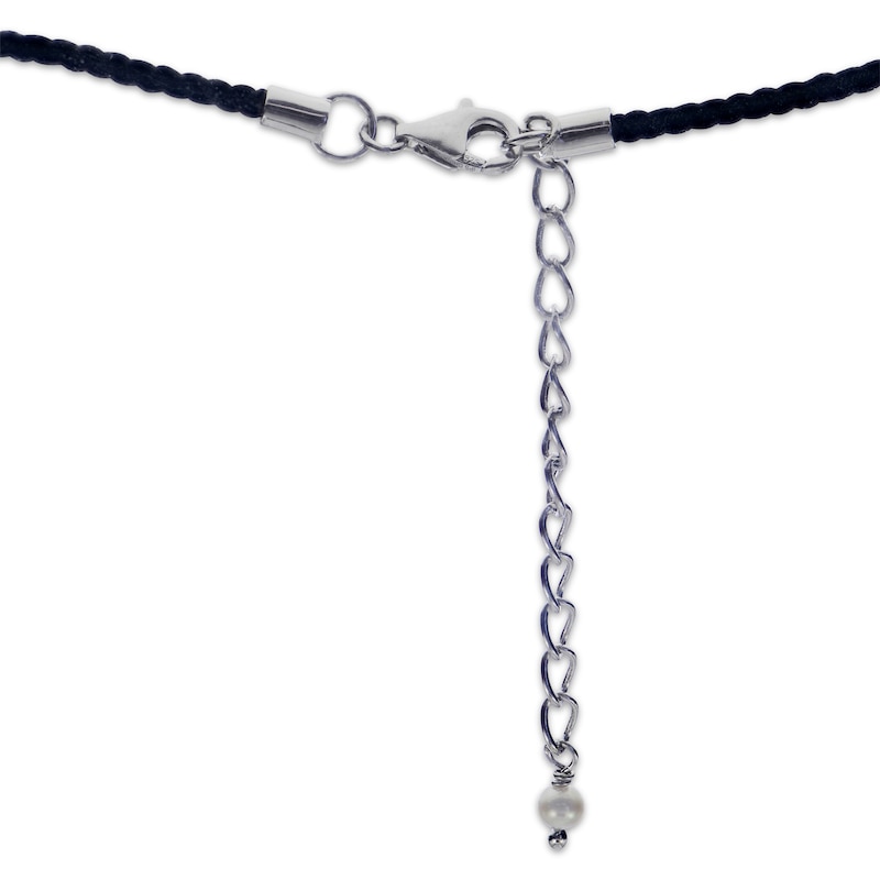 Main Image 3 of Cultured Freshwater Pearl Necklace Sterling Silver 20"