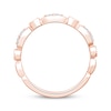 Thumbnail Image 2 of Adore Lab-Grown Diamonds Milgrain Anniversary Ring 1/4 ct tw 10K Rose Gold