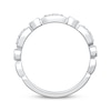 Thumbnail Image 2 of Adore Lab-Grown Diamonds Milgrain Anniversary Ring 1/4 ct tw 10K White Gold