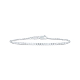 KAY Lab-Grown Diamonds Chain Bracelet 1/2 ct tw 10K White Gold 7"