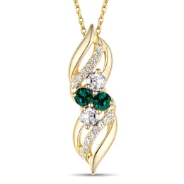 Family & Mother's Birthstone Necklace (2-4 Stones)