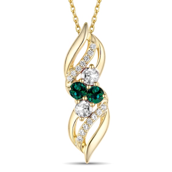 Family & Mother's Birthstone Necklace (2-4 Stones)