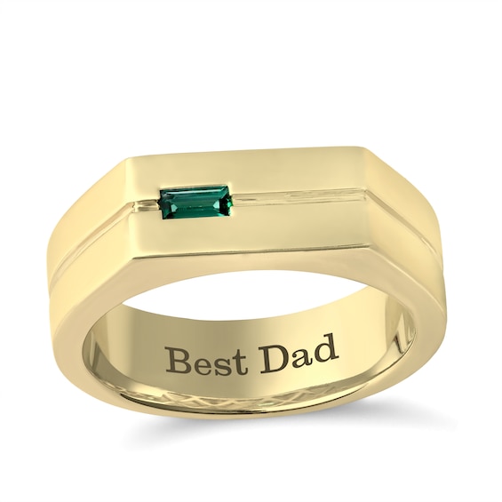Color Stone Men's Ring